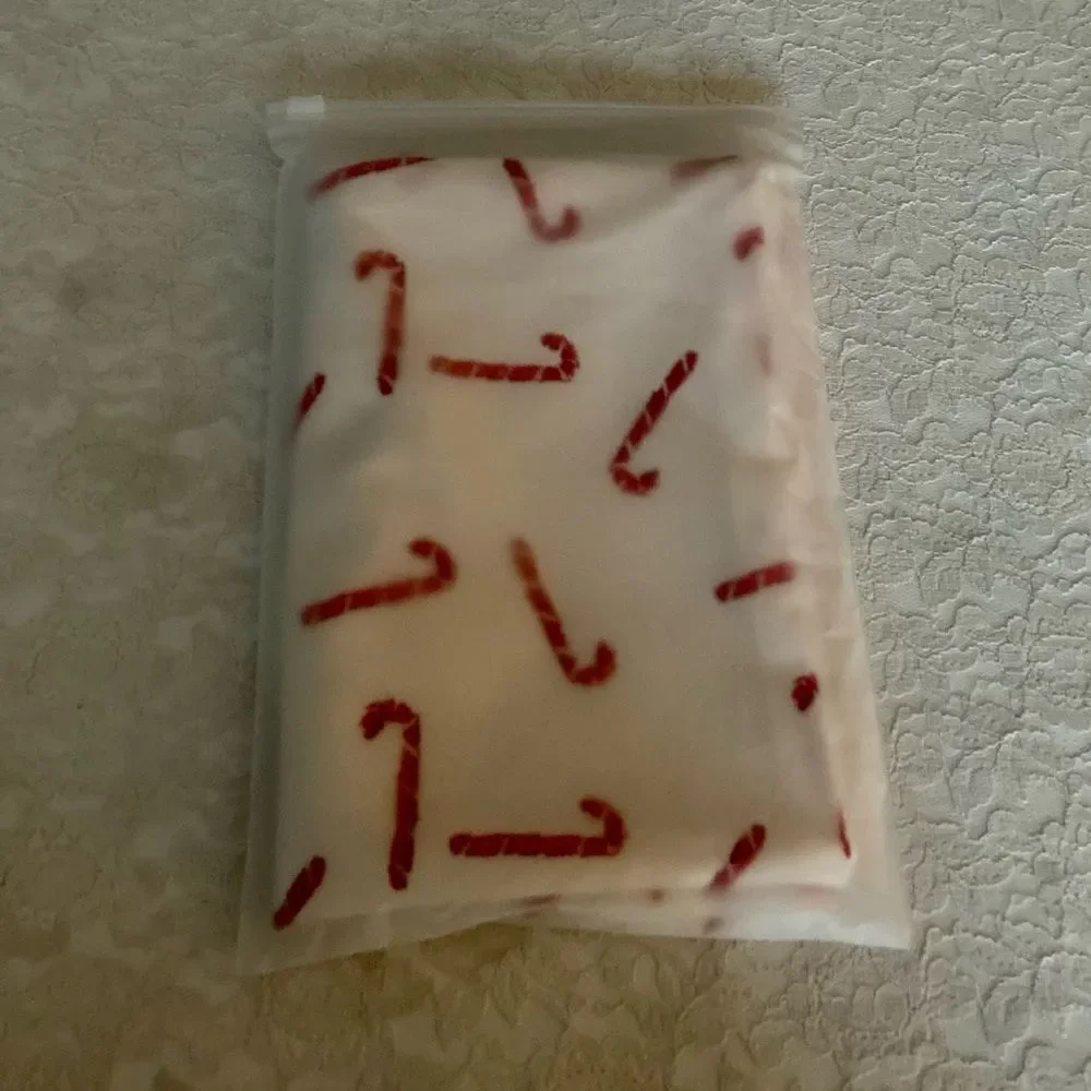 Candy Cane Holiday Pillow Cover